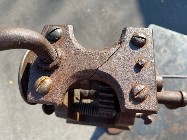 Early Antique Vintage Peck Stow Wilcox PEXTO Niagara Sheet Metal Bead Roller