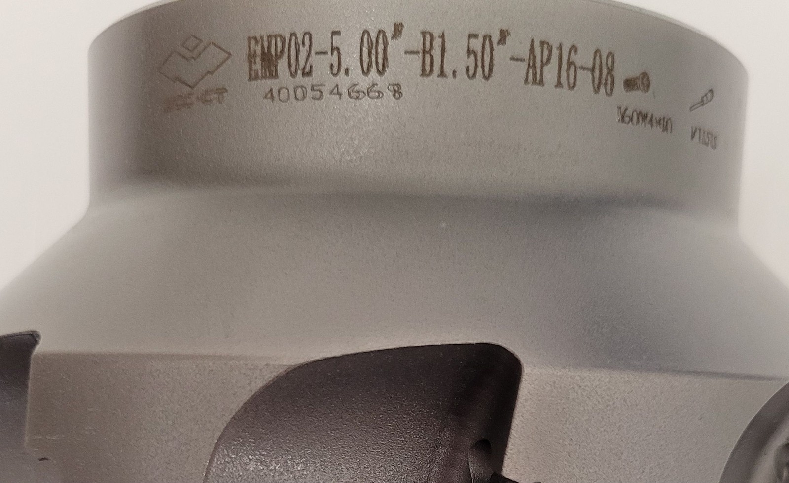 ZCC CT EMP02-5.00”-B1.50” AP16-08 Square Shouldering Indexable Face Mill