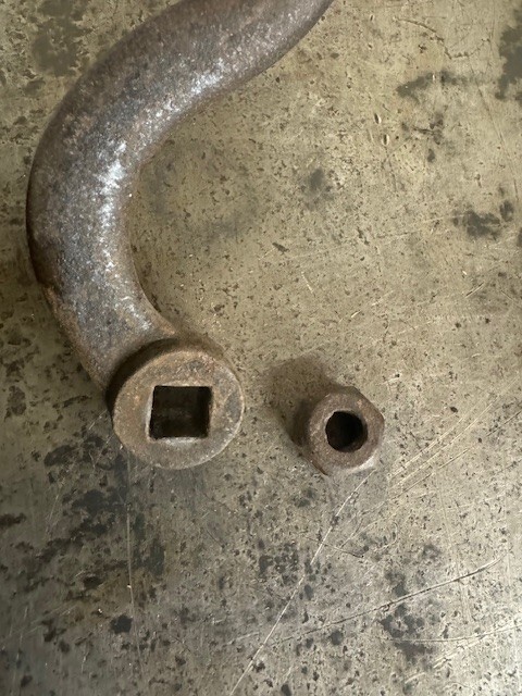 Vintage Peck, Stow, & Wilcox PEXTO Bead Roller Crimper Crank Handle Tinsmith