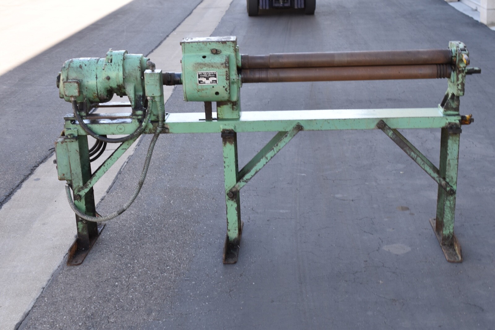 Pexto Slip roller forming machine 3390-D, 16 ga capacity