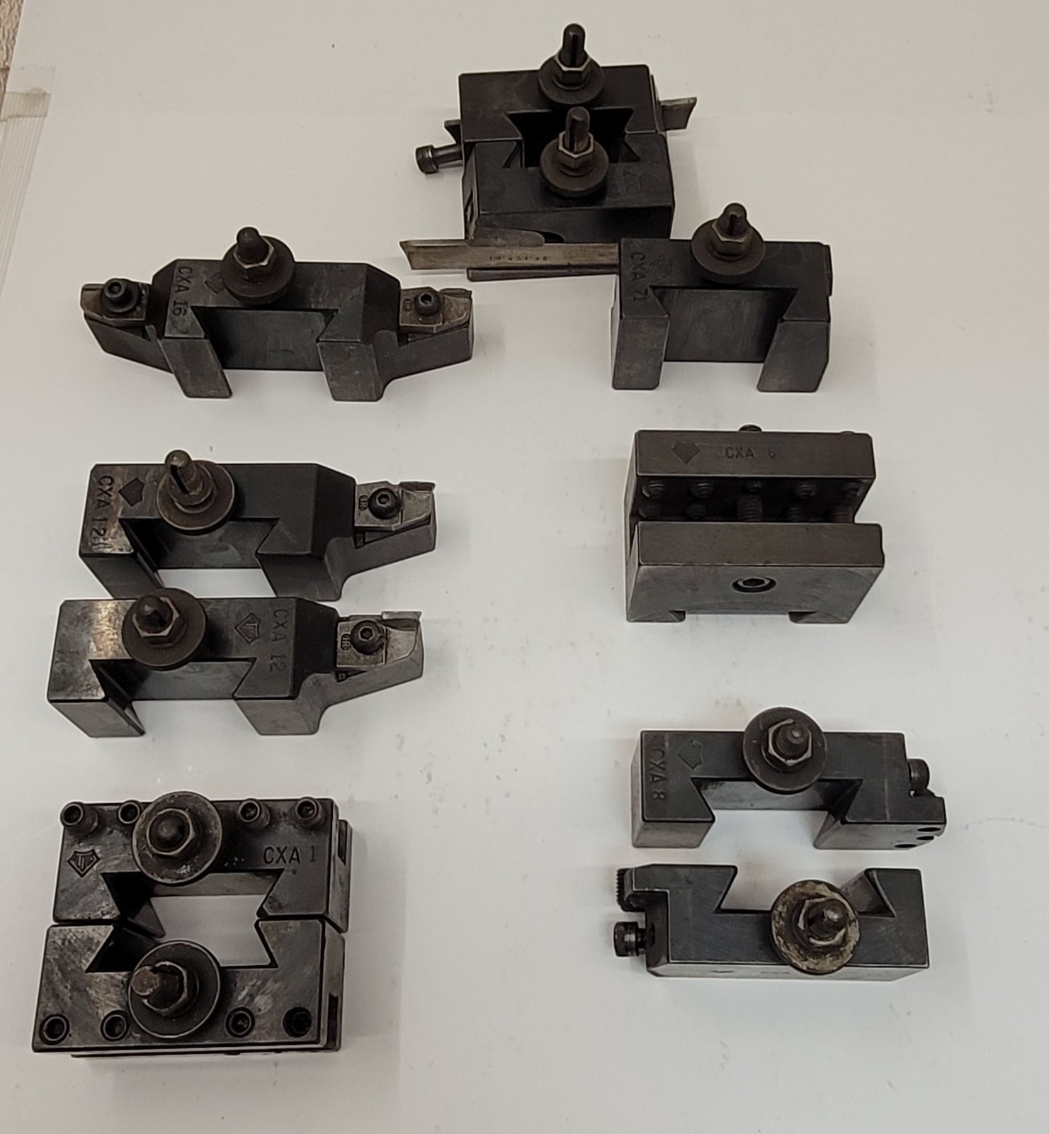 Aloris Lathe Tool Post Holder – 22 Total Piece Set