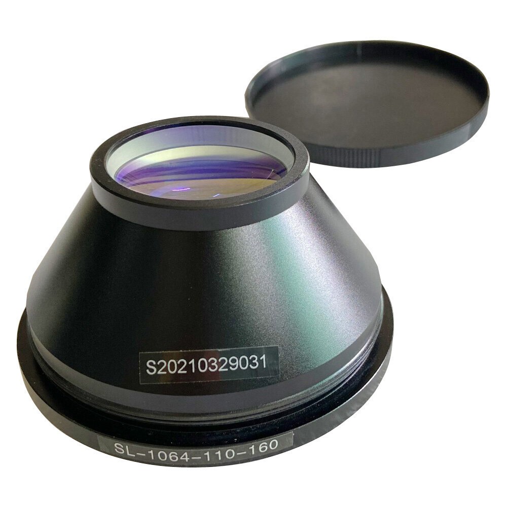 200mm Field Lens F-theta Scan M85 Thread For 30-100W Fiber Laser Marking Machine