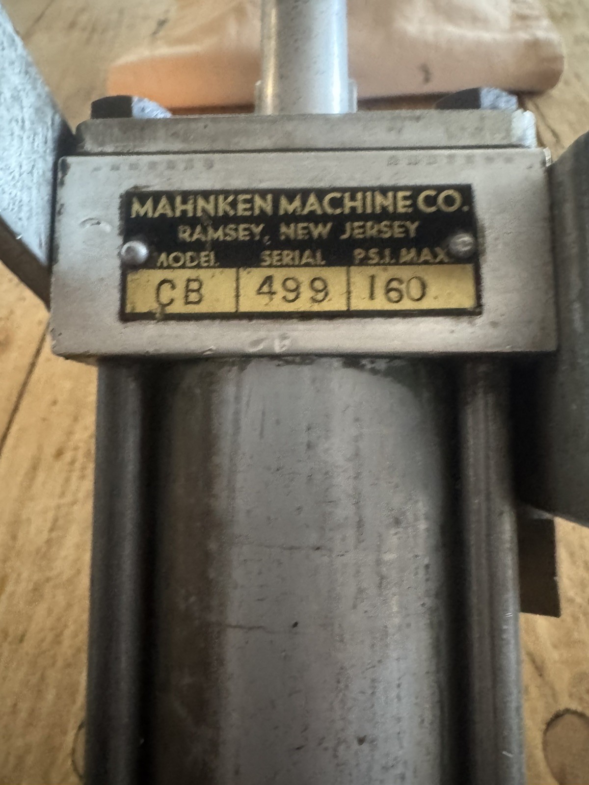 Vintage Herman K. Reiner Sheet Metal Forming Tool Lever Press Industrial