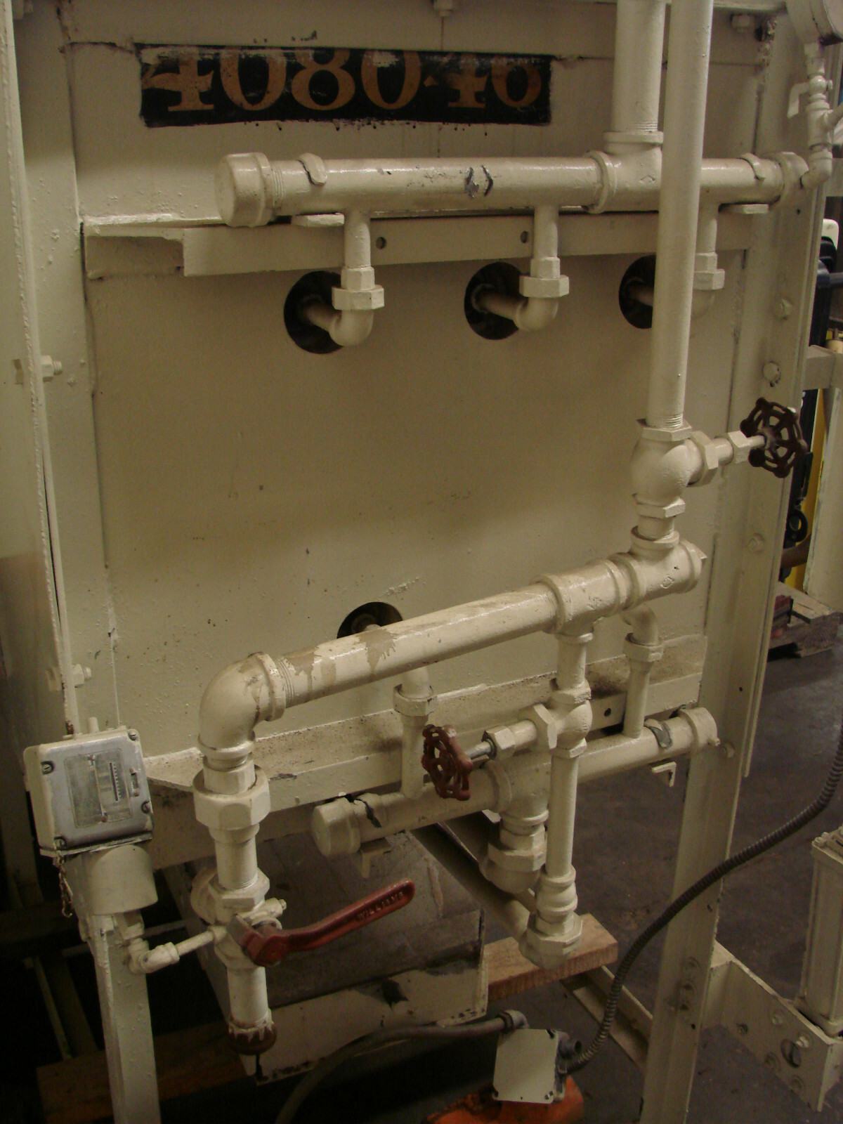 AGF #59 Muffle Type Box Heat Treating Furnace Gas Fired 1850F Heating Forging