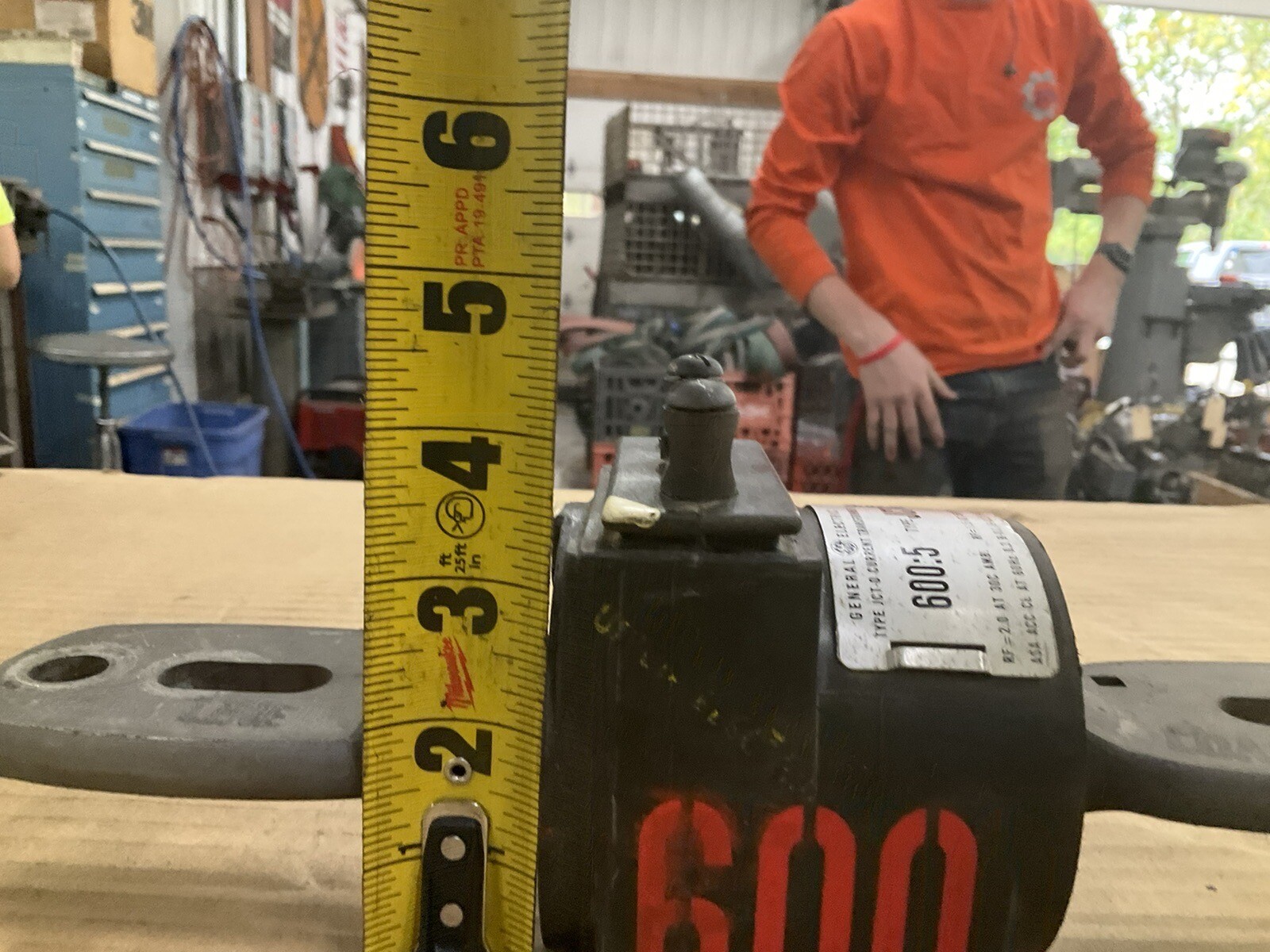GE Type JCT-0 Current Transformer 600:5 Ratio 750 x 23G106 Multiples Available