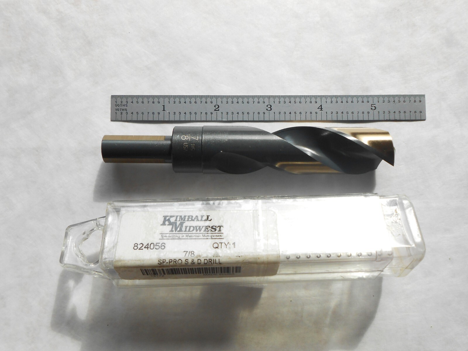 NEW VIKING U.S.A. SILVER & DEMING DRILL 1/2″ SHANK X 7/8″ CUT DIA. X 5″ OAL