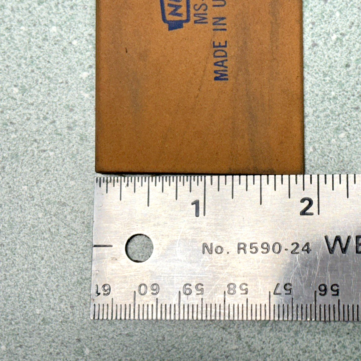 NORTON Medium India Round Edge Slip Stone FS24 Oil Sharpening Chisel Plane