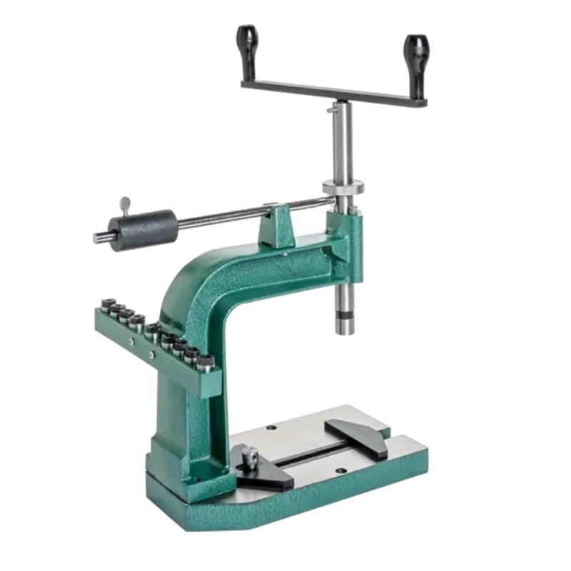 Desktop Manual Tapper Hand Tapping Machine Cast Iron Tap and Dies Precision–