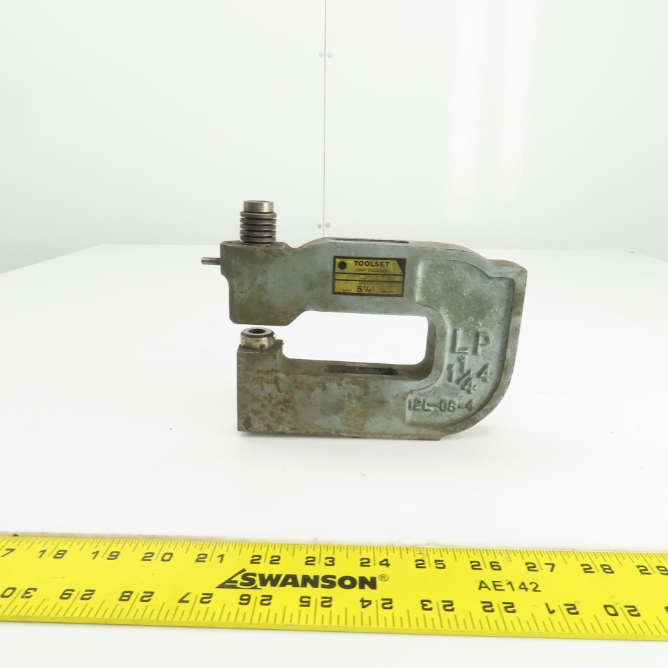 Toolset 12L-06-4 5/8″ x 4-1/2″ Throat C-Frame Punch Die Tooling Press Brake