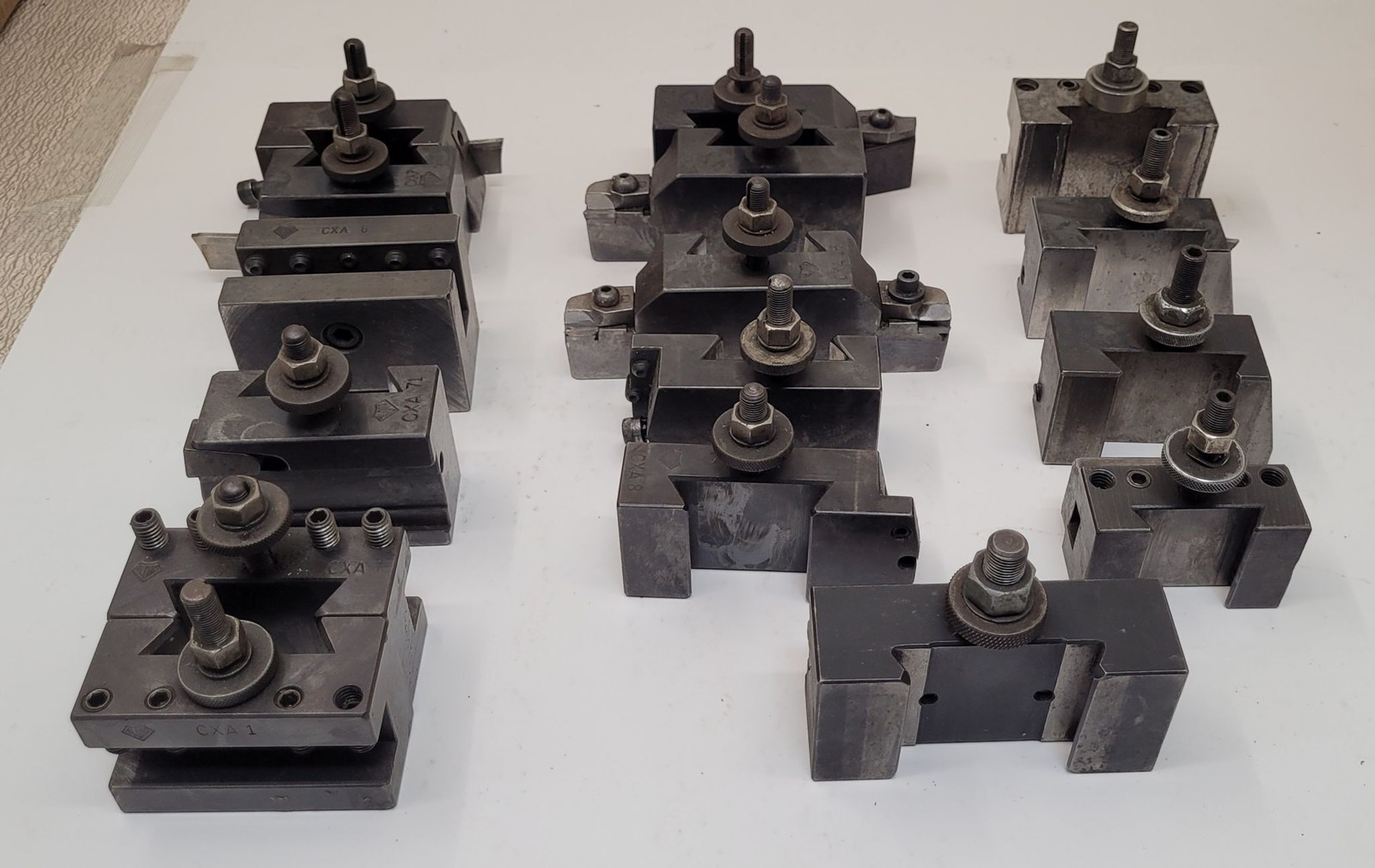 Aloris Lathe Tool Post Holder – 22 Total Piece Set