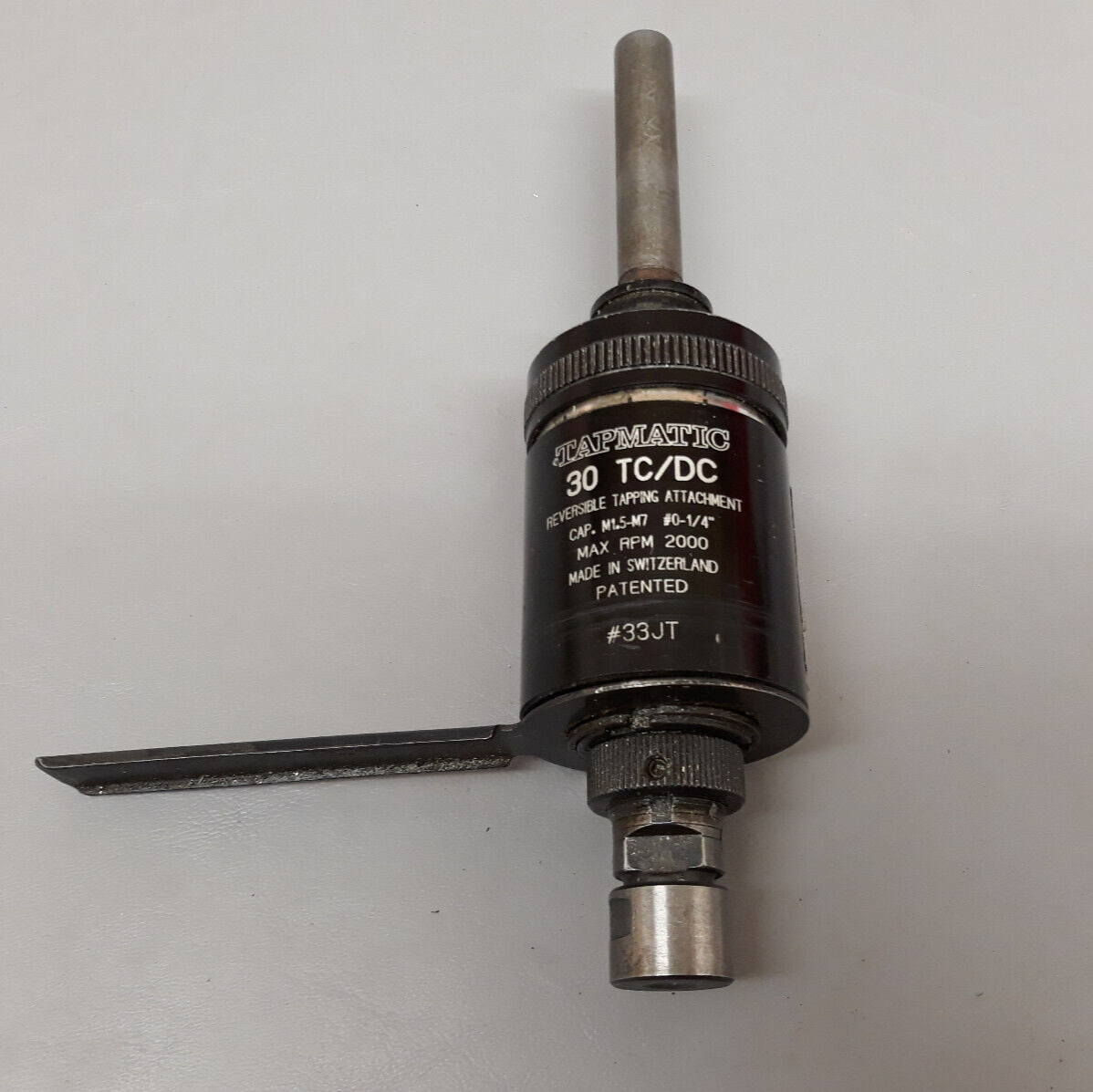 TAPMATIC 30 TC/DC 0-1/4” Reversible CNC Drilling Head Precision Tapping