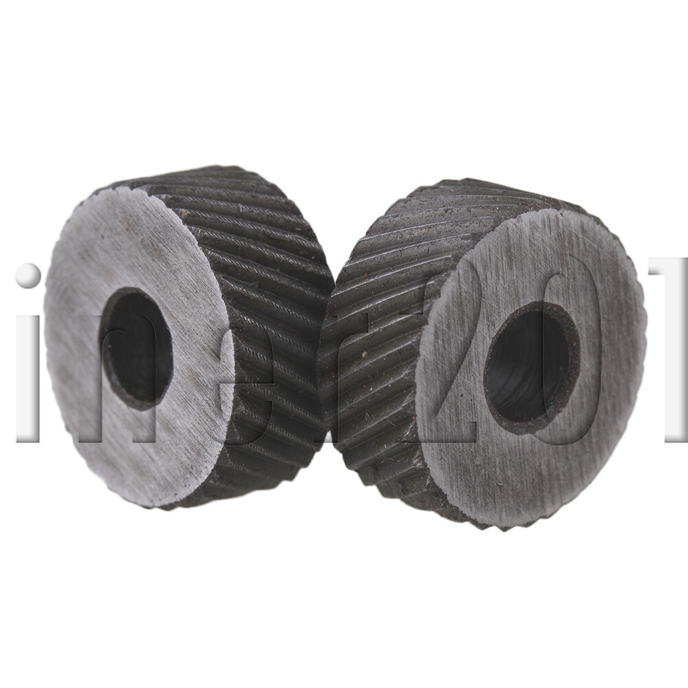 2PCS Diagonal Coarse Knurling Wheel for Iron Aluminum Stainless Steel