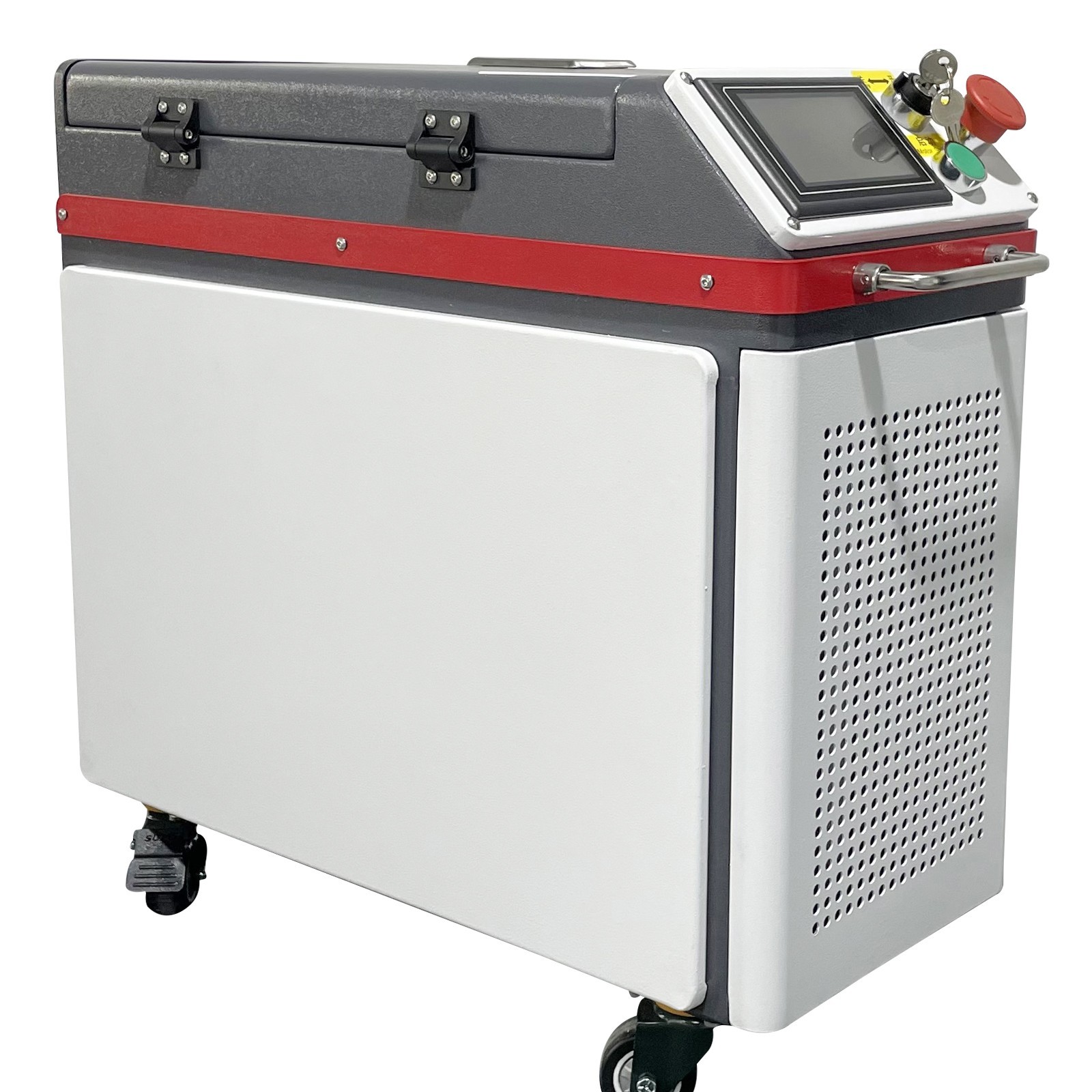 200W JPT Pulse Fiber Laser Cleaning Machine Handheld Rust Paint Oxide Removal