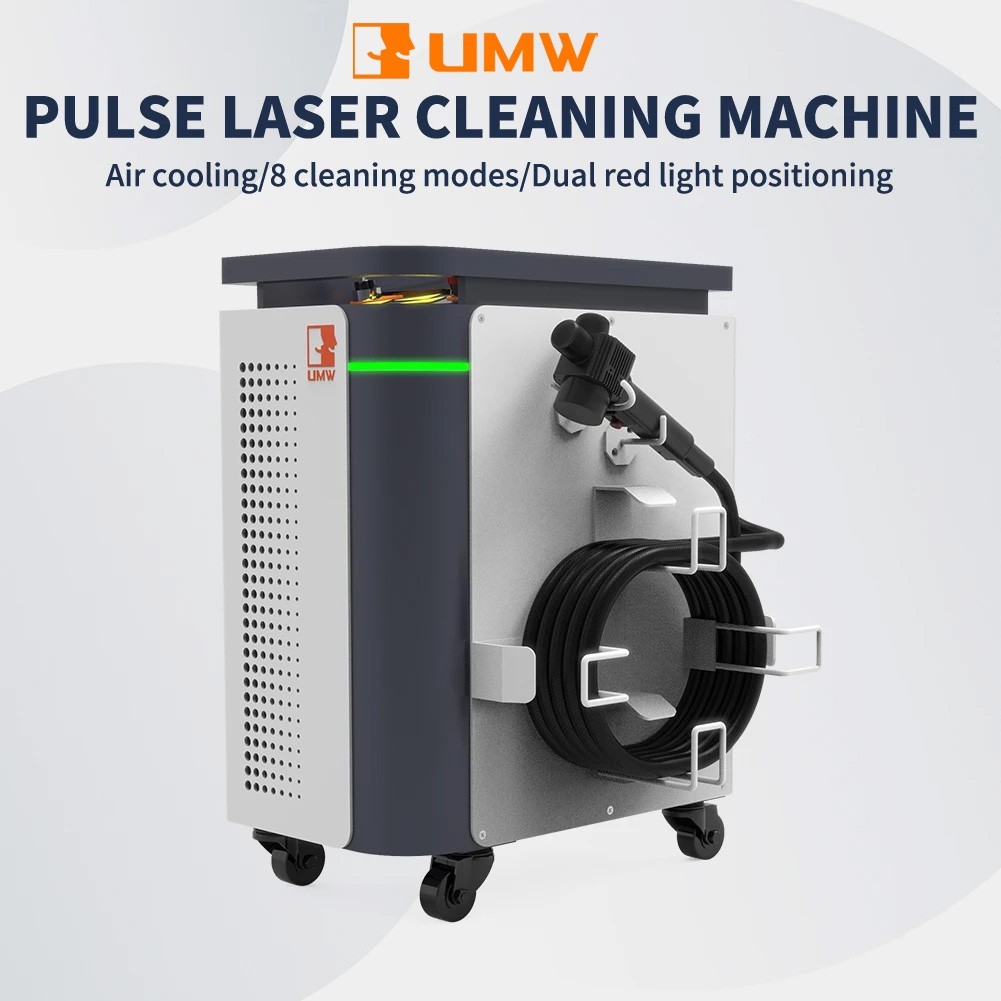 UMW Handheld Laser Cleaner Portable Pulsed Cleaning Machine 200W for Metal Wood