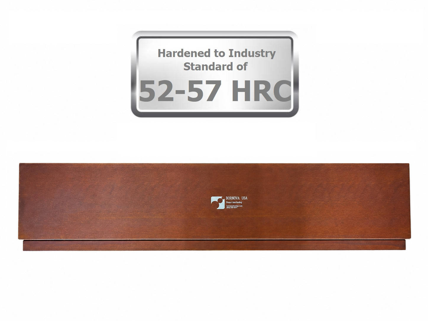 American Style Press Brake Die Segmented, 1″ V Opening, 60.81″ Length, 30°