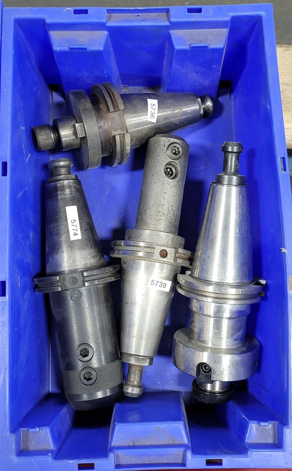 Lot of 20 – CAT 50 Tool Holders – Various Types
