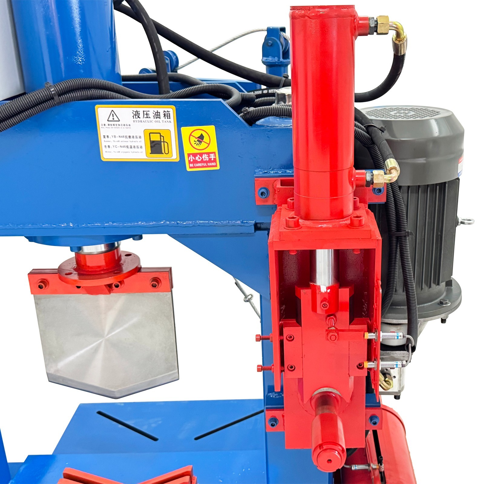 5-in-1 60 Ton Hydraulic Copper Extractor 220V 3PH Motor Stator Recycling Machine