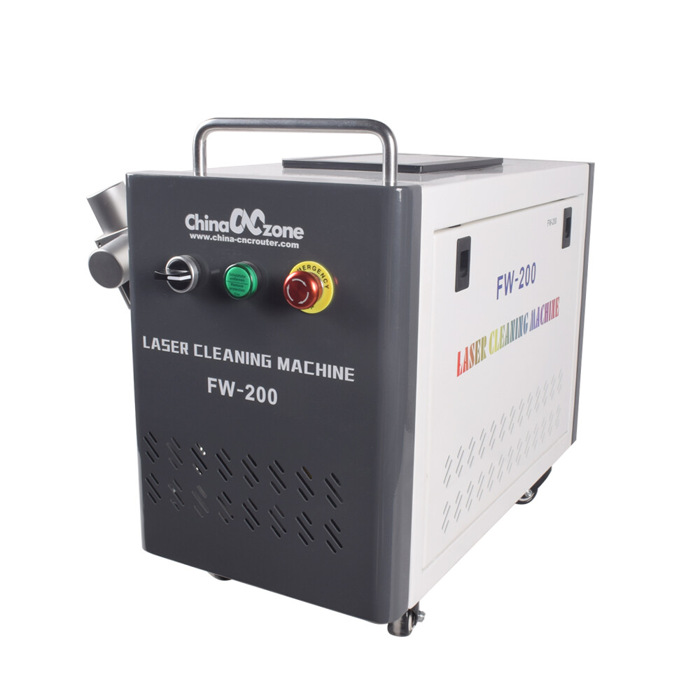 JPT 500W Pulse Laser Cleaning Machine For Wood Vehicle Parts Rust Paint Removal