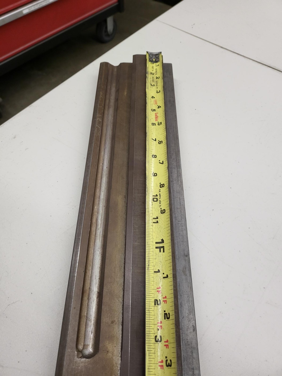 Press Brake Aircraft Forming Punch 29.75″ Long X 1/8″ Radius (SEE NOTES!!!)