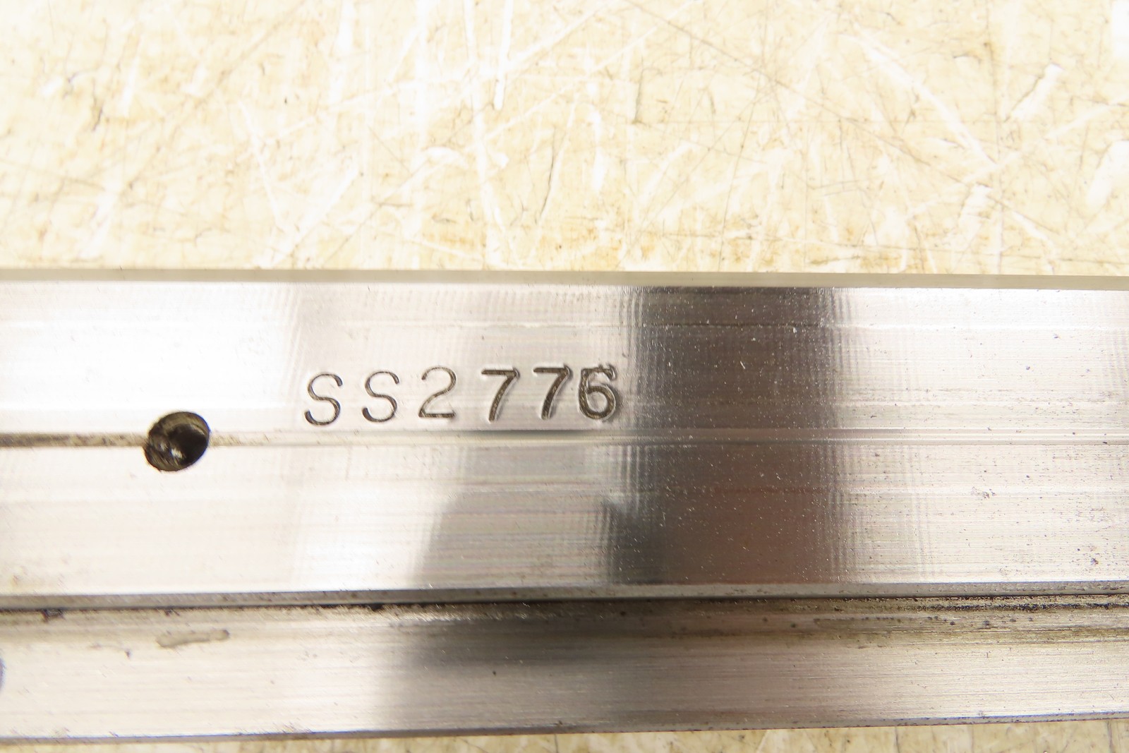 Press Brake Die 120-1/2″ Long 90° V 1/2″ Tang 1-13/32″ W 1-3/4″ H 3/4×11/32″ V