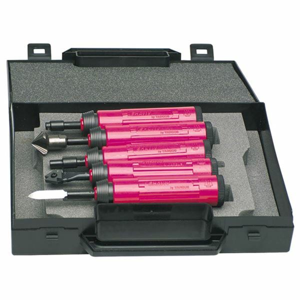 Shaviv CKPC2 Time Saving Universal Plastic Handle Deburring Set