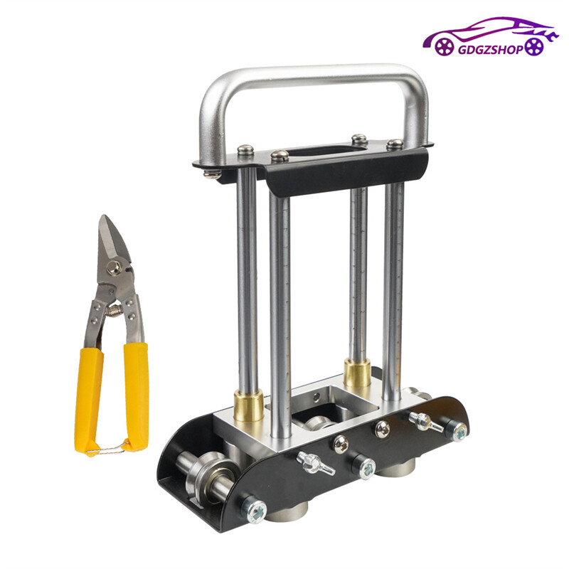 Hand Sheet Metal Edge Roller Bender Roofing Tool & Snip for Making Folding Edges