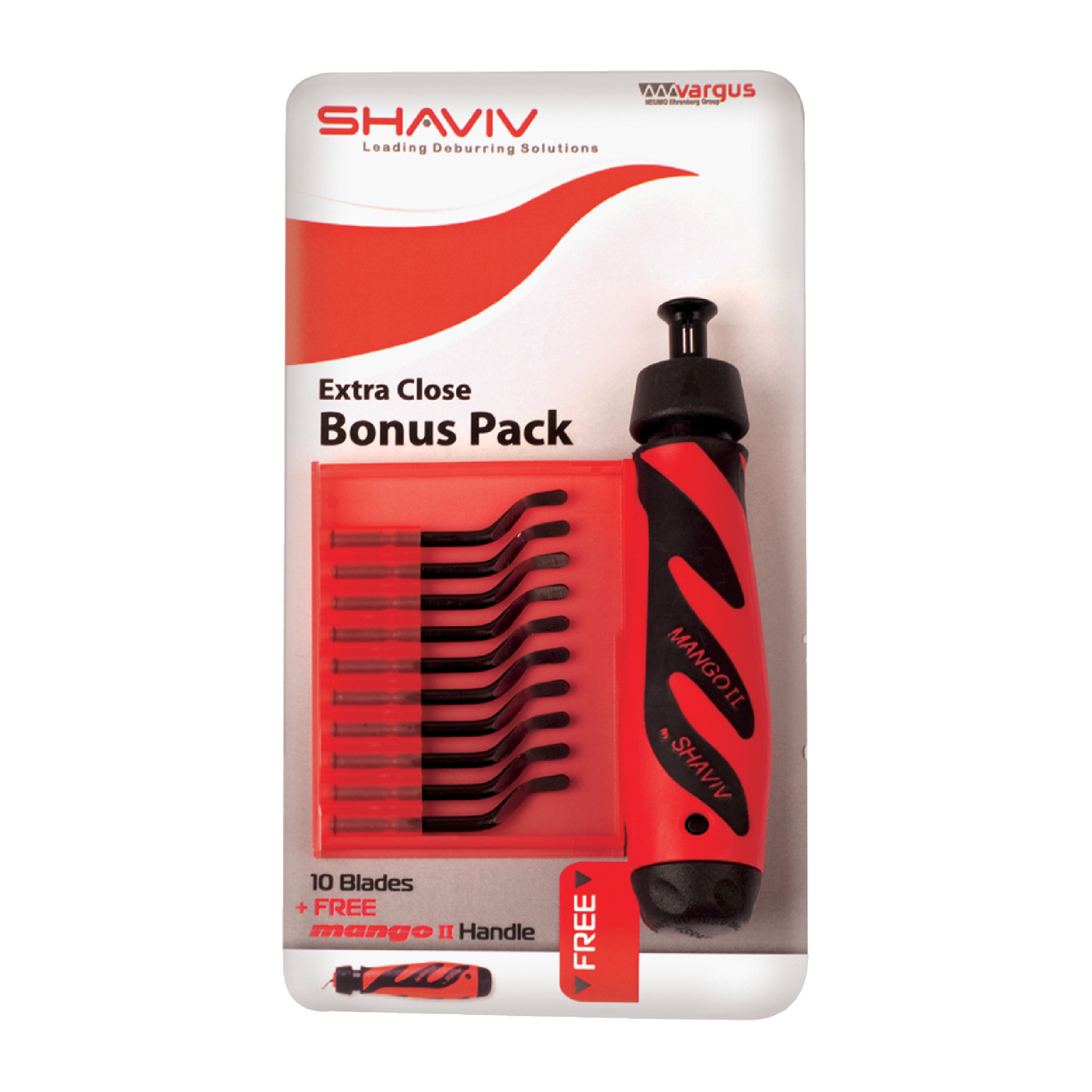 Shaviv 155-00177 10XB10 Mango II Deburring Close Work Set