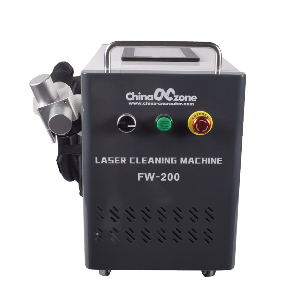 JPT 500W Pulse Laser Cleaning Machine For Wood Vehicle Parts Rust Paint Removal