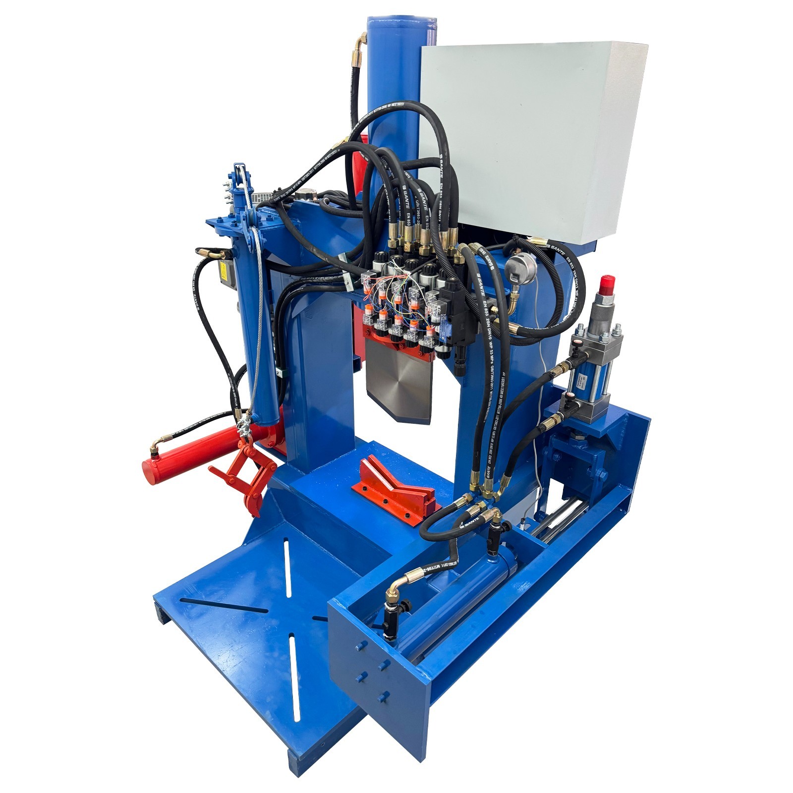 220V Industrial 60Ton Motor Stator Copper Extractor for Electric Motor Recycling
