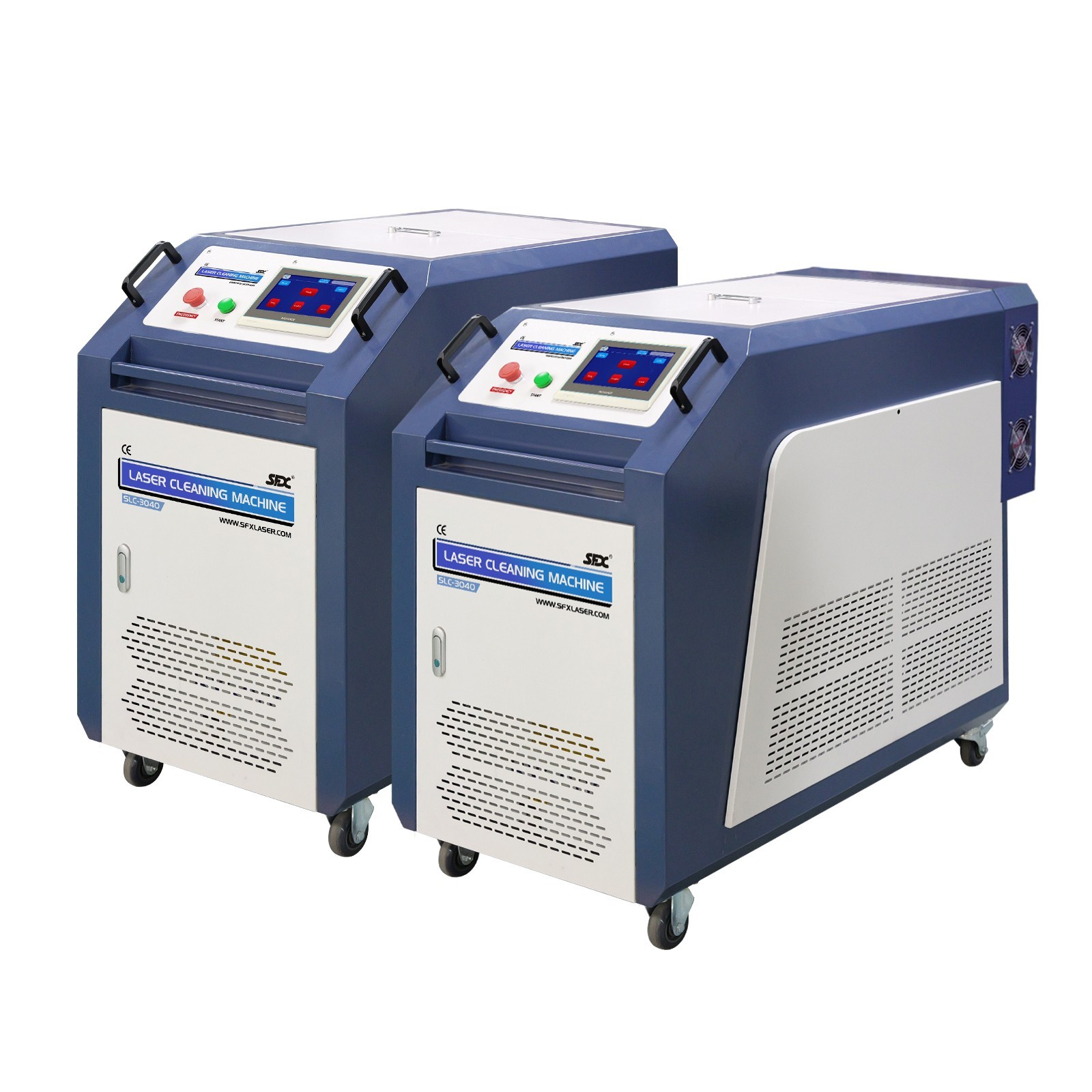 2000W Laser Cleaning Machine for Rust Removal Oxide Painting Coating Graffiti