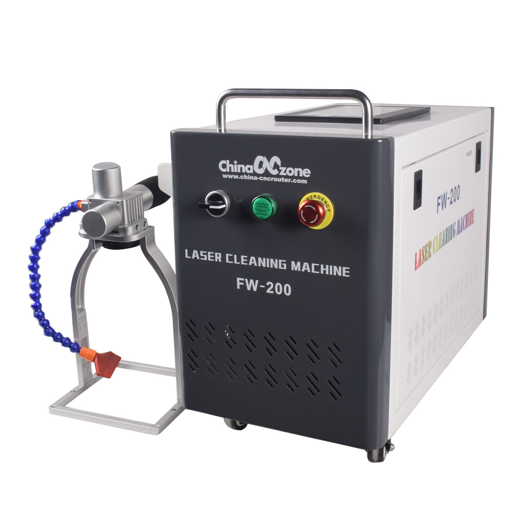 200W Pulse Laser Cleaner Cleaning Machine Air-cooled Laser Oil/Paint Rust Remove