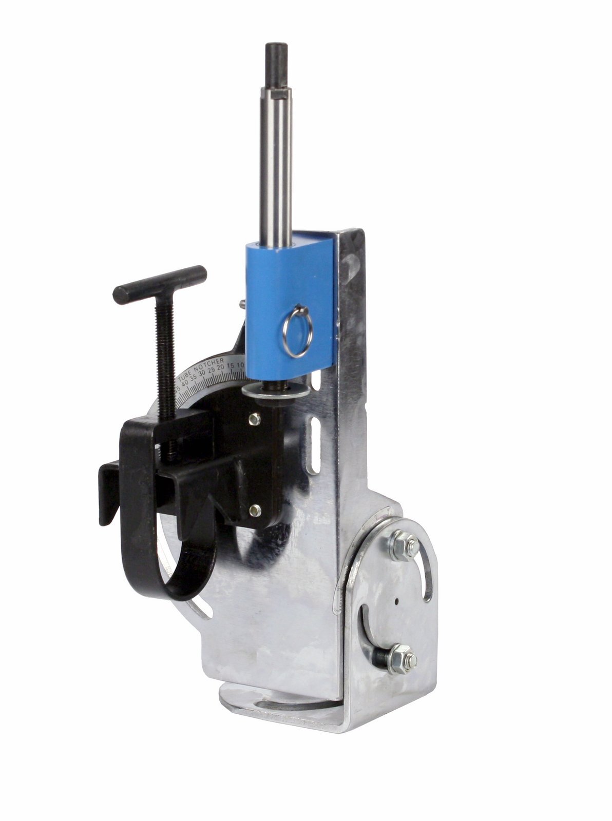 Erie Tools Tube And Pipe Notcher Tool for 0-60 Degree Angle Notches