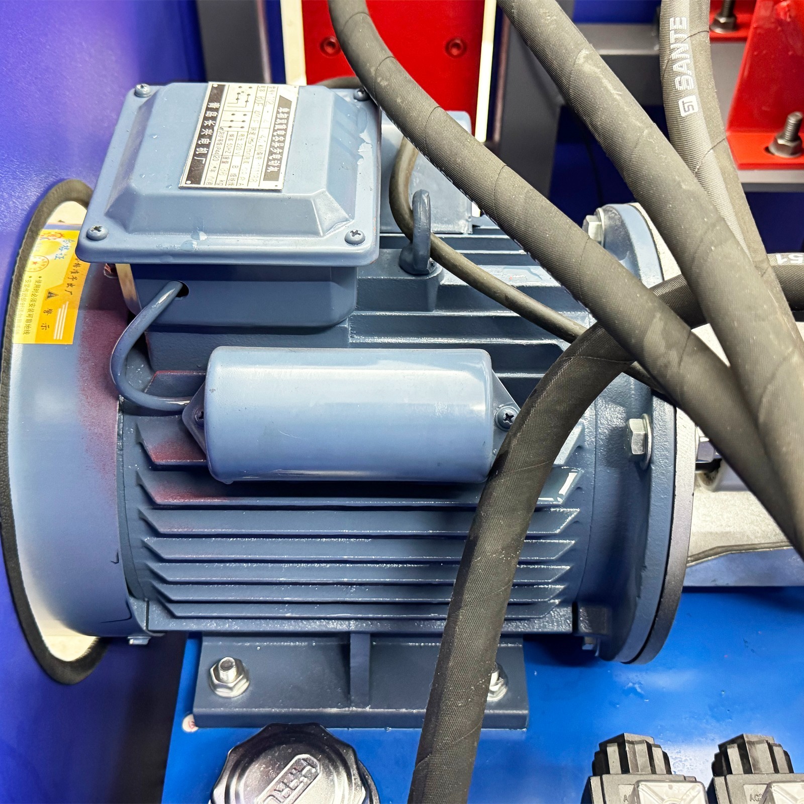 Dual-Head Hydraulic Motor Stator Copper Puller 220V Heavy Duty Recycling Machine