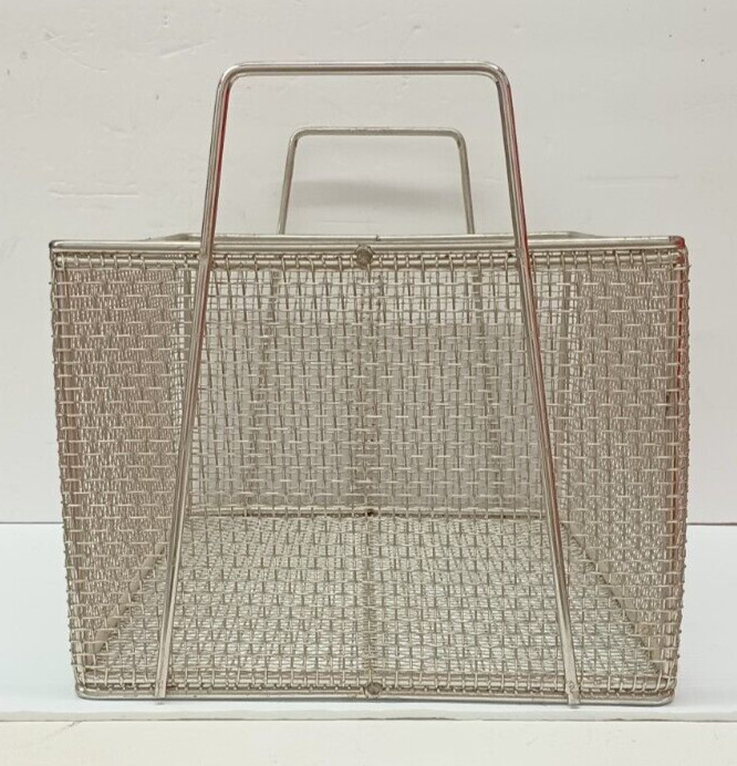 Parts Washing Basket MARLIN STEEL WIRE PRODUCTS Stainless Steel Mesh 12x18x12