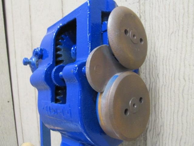 Peck Stow & Wilcox 525-D Edge Roll Former Sheet Metal Bead Roller Crimper Beader