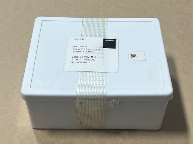 Bystronic 90000007 PLANE MIRROR / SET OF 4 / NEW UNOPENED BOXS / 50mm x 33mm