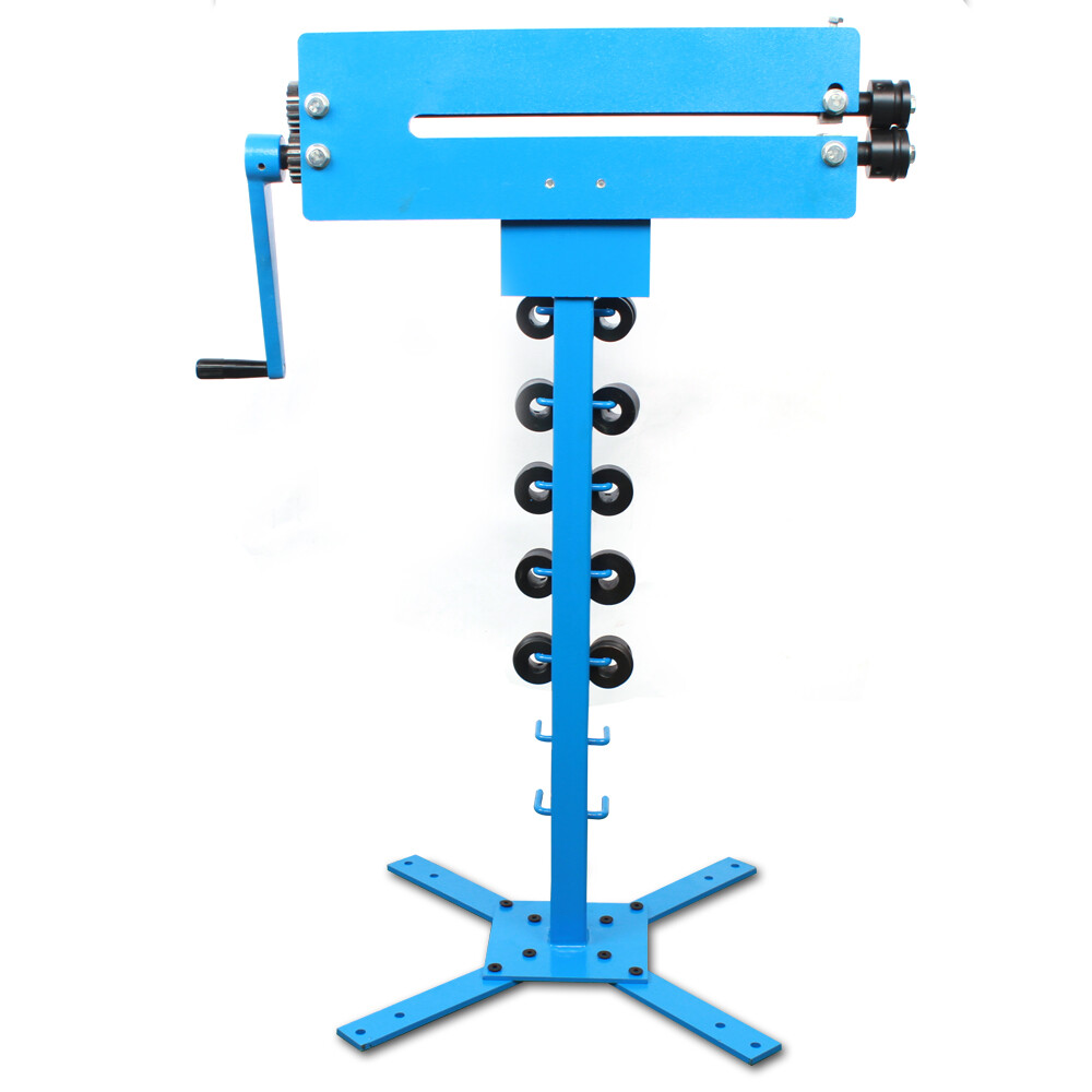 1.2mm Sheet Metal Bead Roller Bending Machine with 6 Dies Set Manual Bead Roller