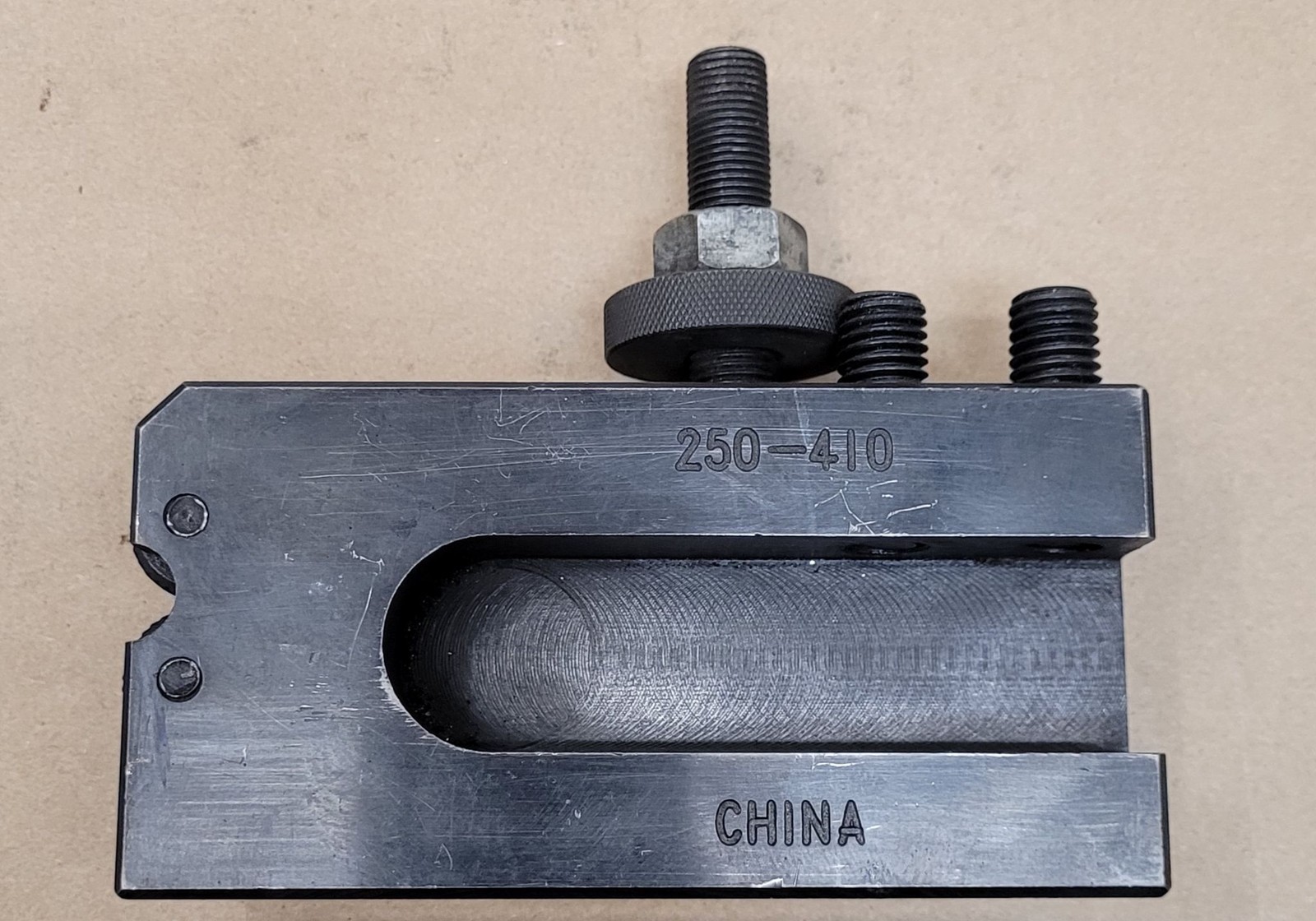 PHASE II 250-410 Tool Post Holder for Knurling Turning & Facing