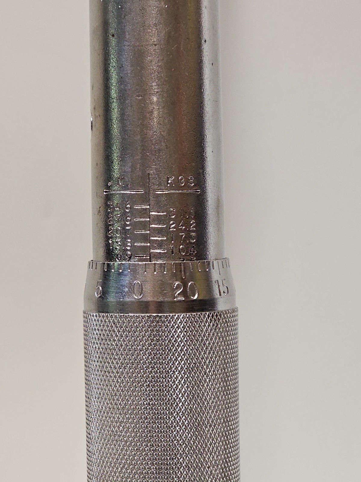 Vintage Proto Professional 6014-2 Torque Wrench 1/2″ Drive Click Type USA Made