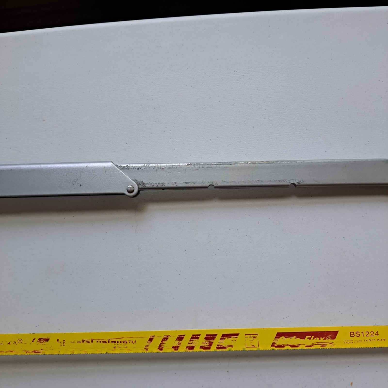 Starrett #151 8″, 10″ & 12″ Open Grip Adjustable Hacksaw Frame With 7 New Blades