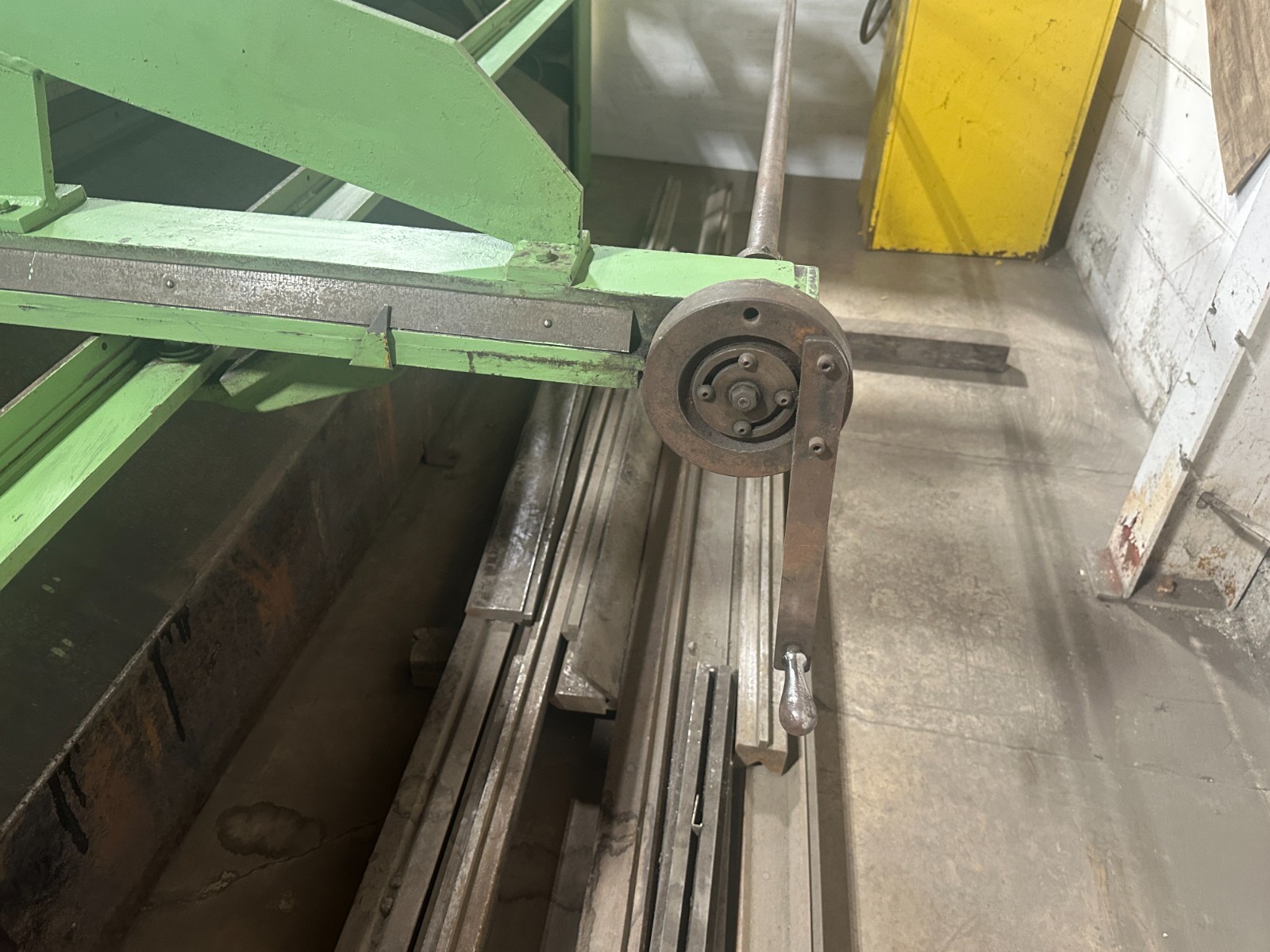 Pexto 10-U-10A Mechanical Shear, 10′ x 10 gauge, Spare Blades Great Condition