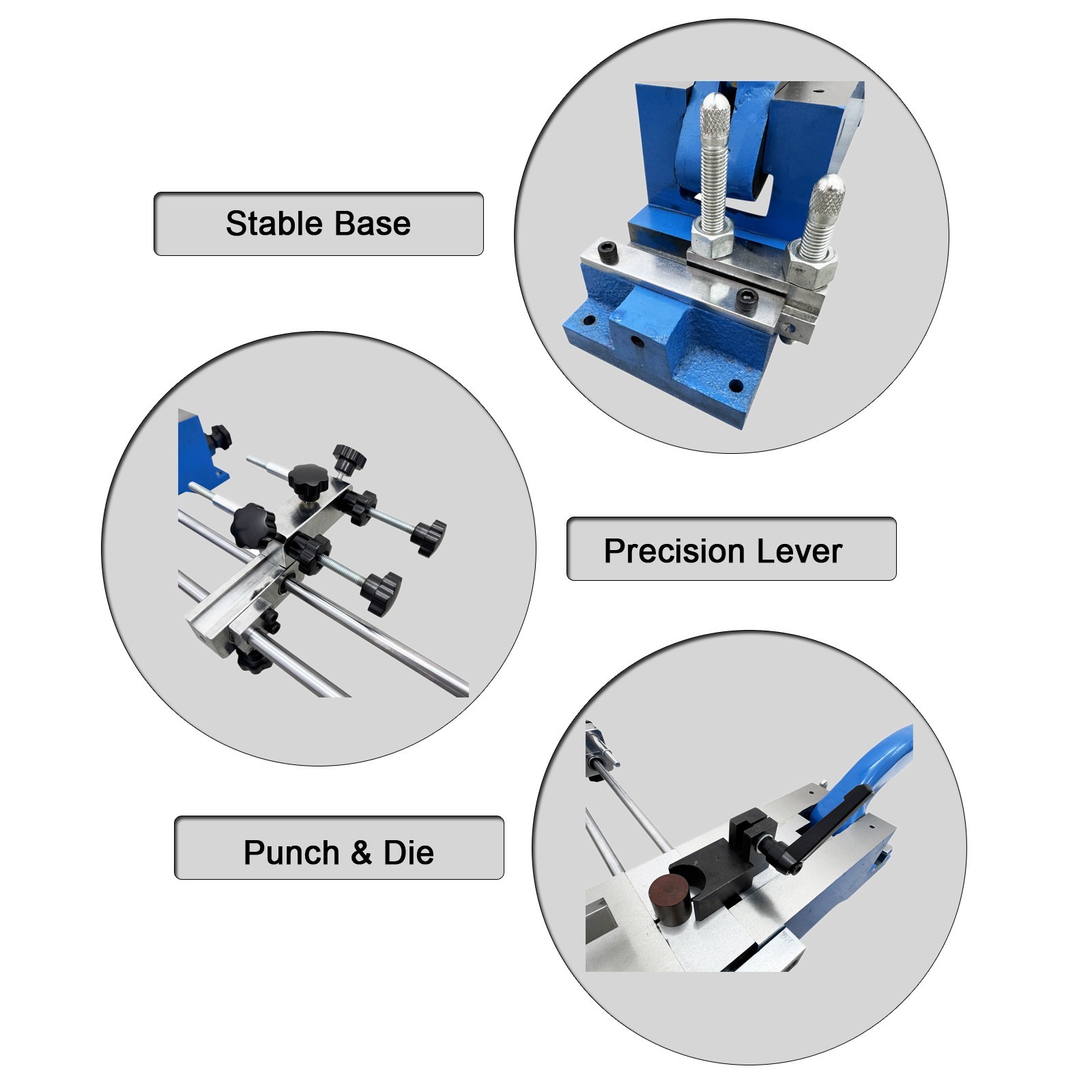 CX-25B Manual Blade Bending Machine 36 Dies Metal Blade Forming Machine