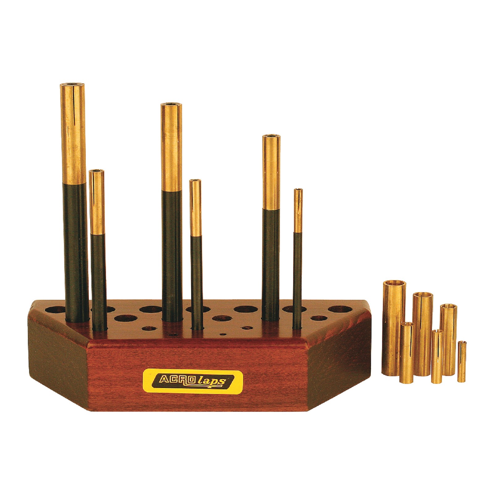 Acro BLI-6 6 Pc 3/16″-1/2″ Brass Blind Hole Lap Set