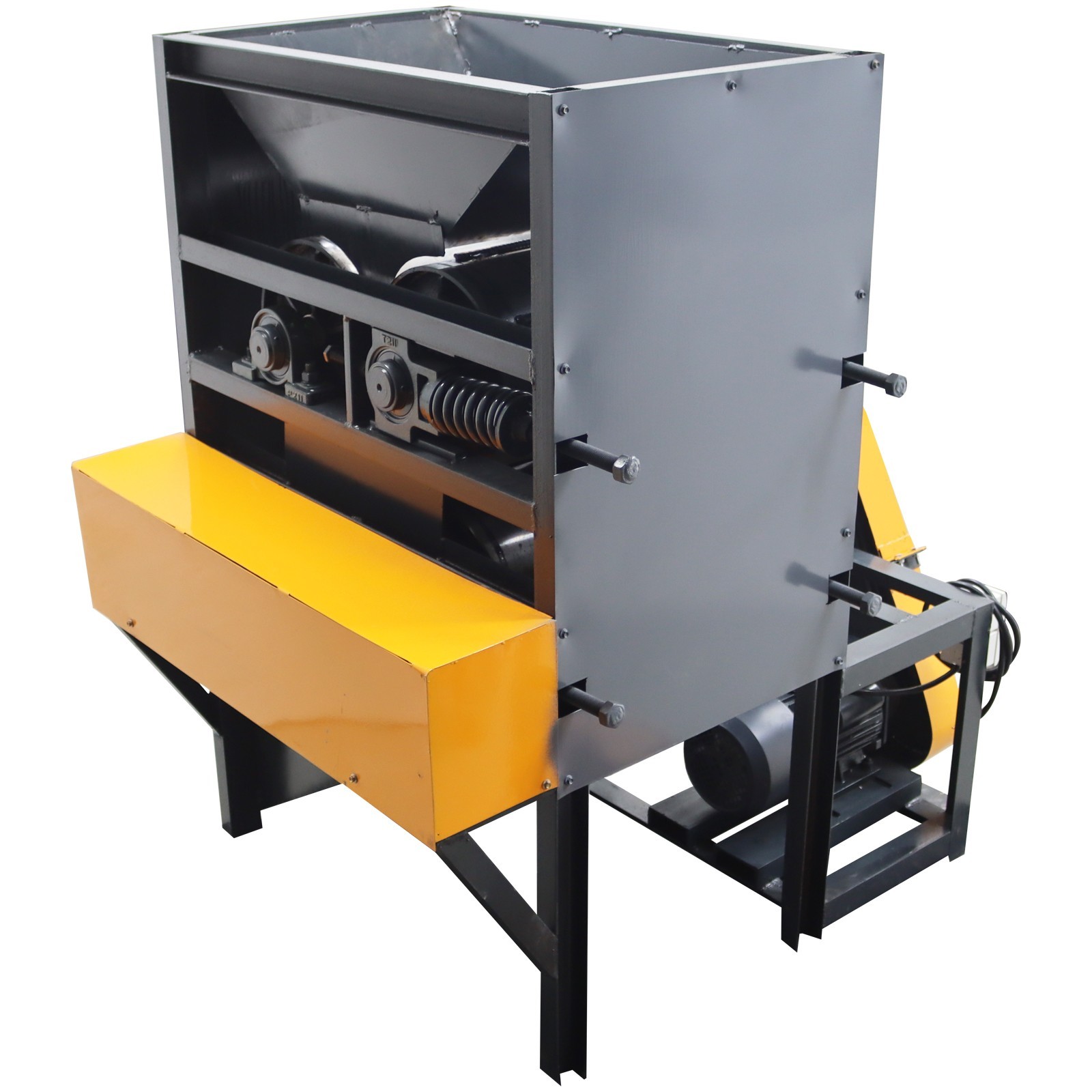 220V all-Aluminum Zip-Top Cans Flattening Machine Recycling Waste 80-120kg/h 4KW