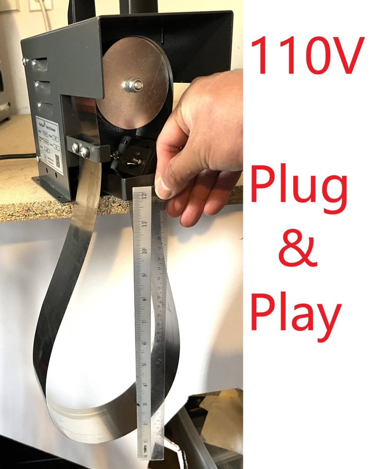 FluidXpert DV-OS-55 Belt Oil skimmer 110V AC Plug Play Programmable Degreaser