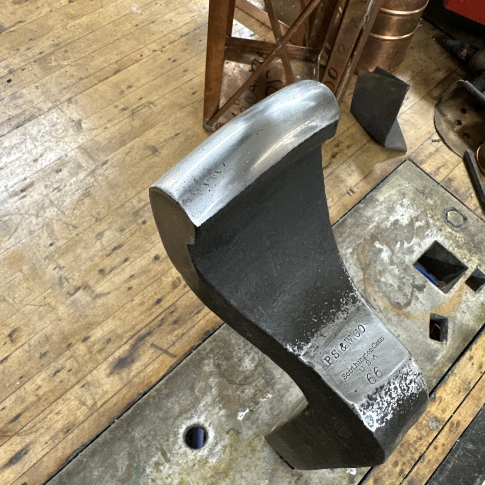 Pexto , Peck Stow Wilcox 966 Bathtub rim forming Stake anvil
