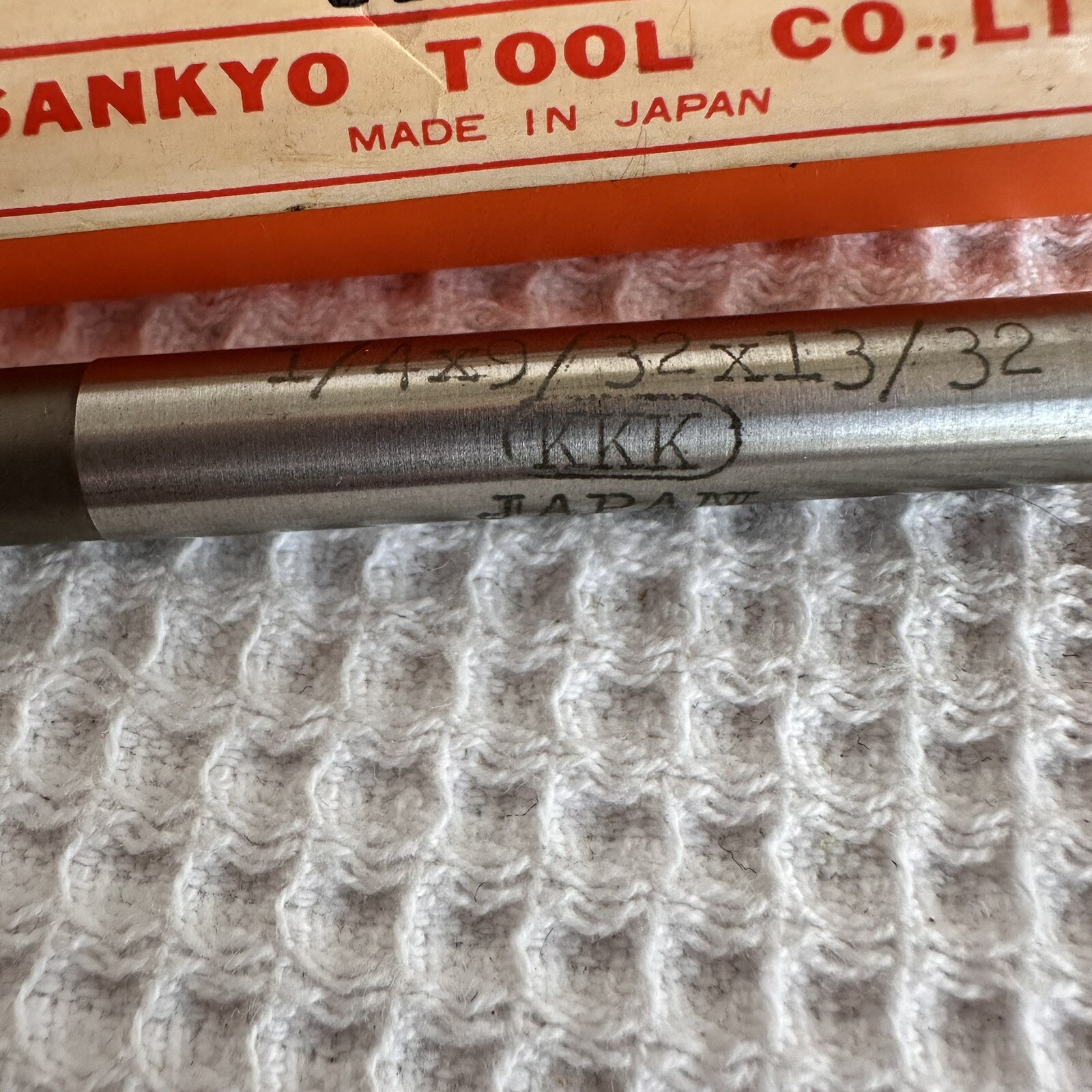 Sankyo KKK High Speed Steel Counterbore 1/4 X 9/32 X 13/32 HSS Japan