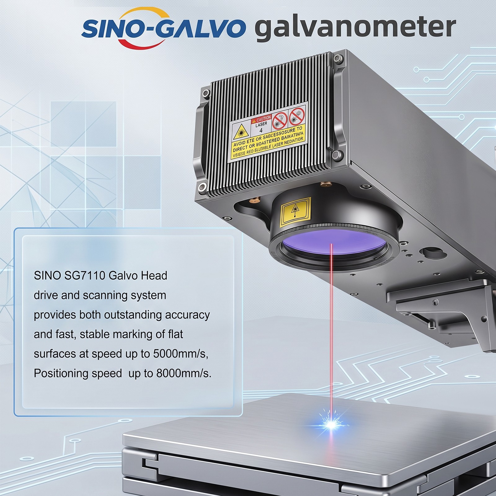 60W Portable JPT Mopa Auto Focus Fiber Laser Marking Machine Marker Engraver