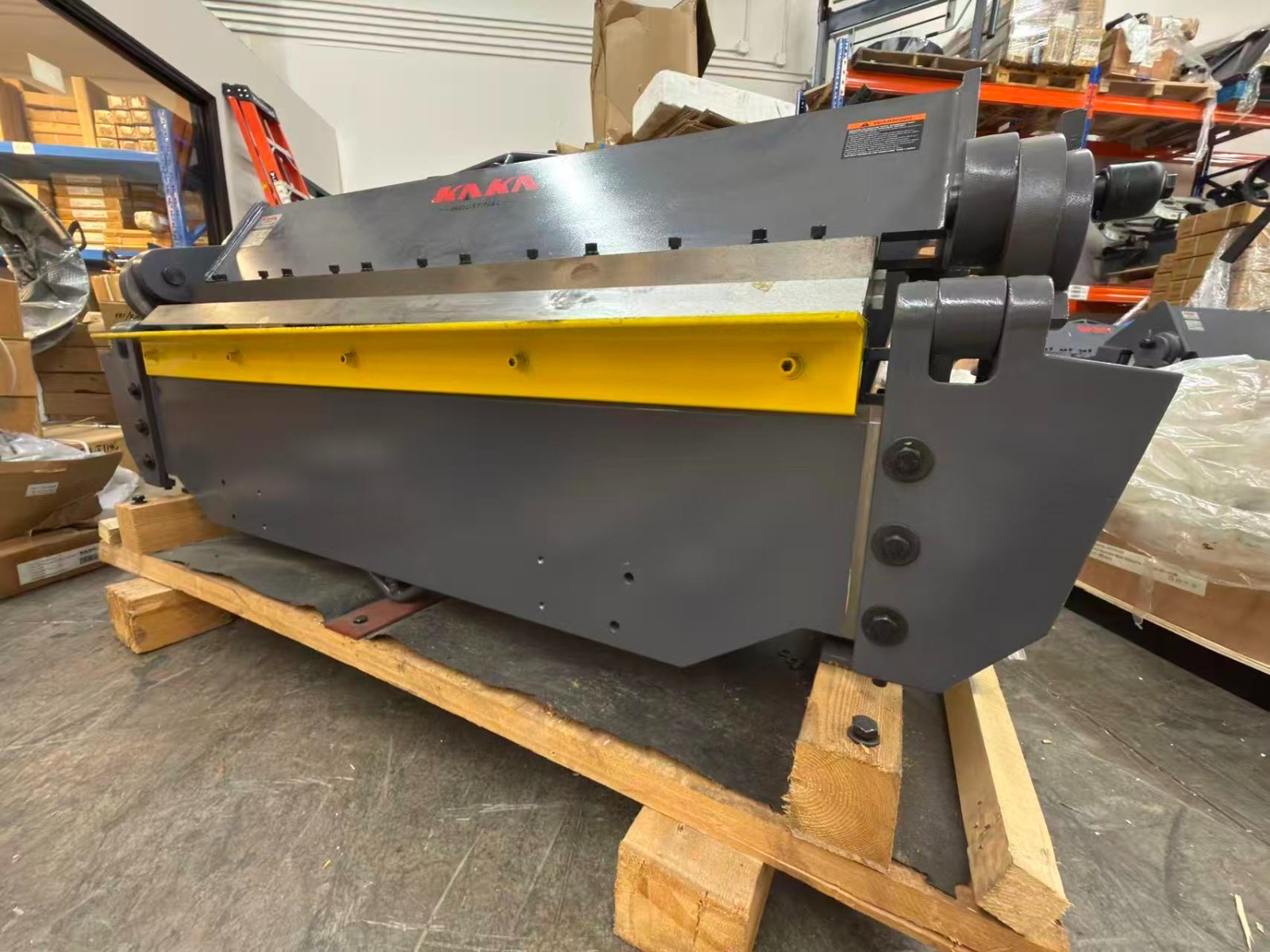 Sheet Metal Brake,48″ Straight Brake12Ga Capacity W-4812N (Not Brand New)