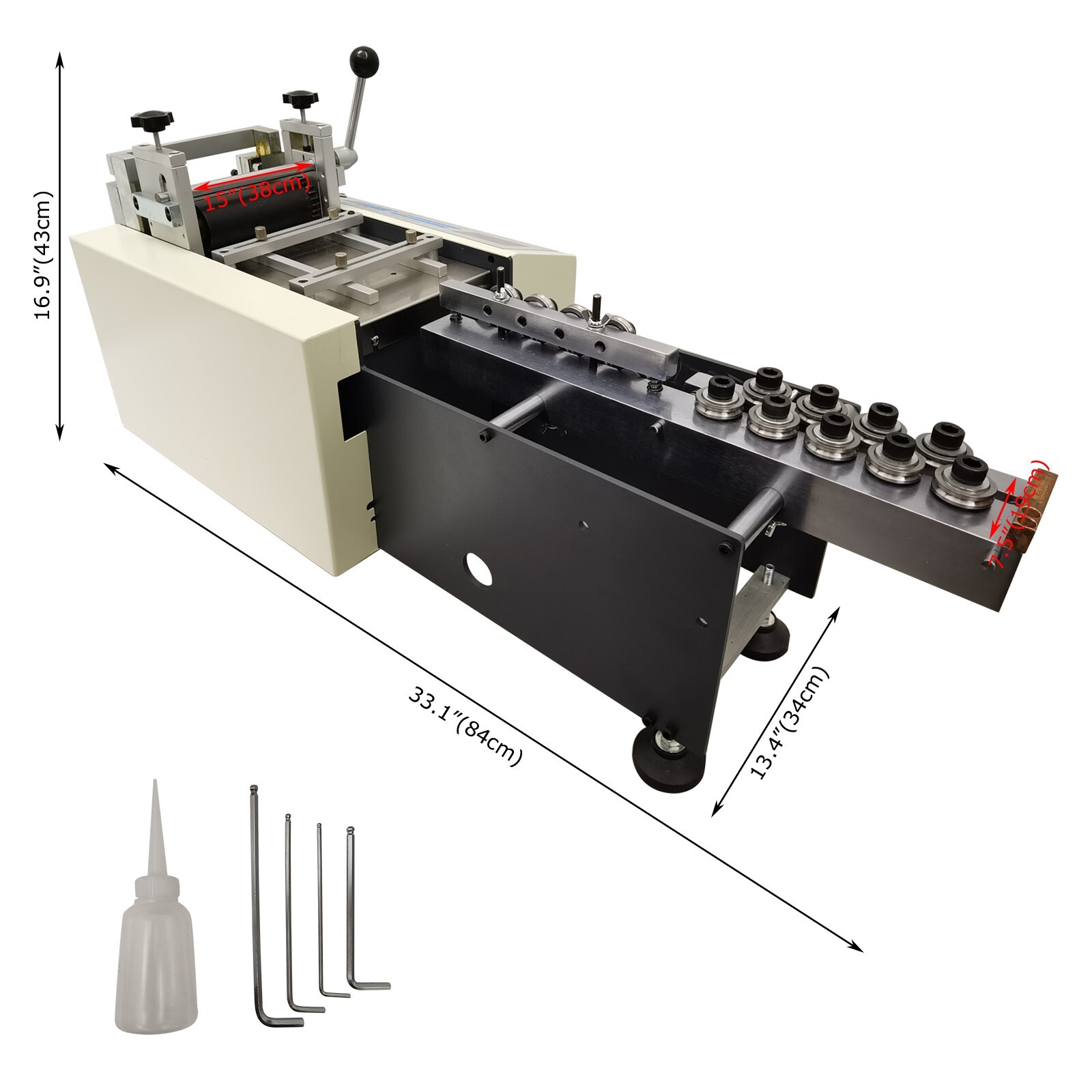 220V 600W Auto Metal Wire Materials Straightening and Cutting Machine 1MM-1M